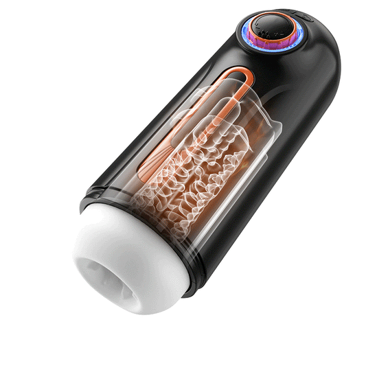 【prévente】Alien – Masturbateur 6-en-1 avec va-et-vient, vibrations & fonction chauffante, sensation de fellation avec 4 modes de succion