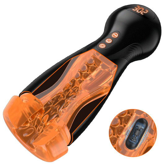 Evolution-8 Succion 10 Vibration One Touch Orgasm Digital Vacuum Masturbator