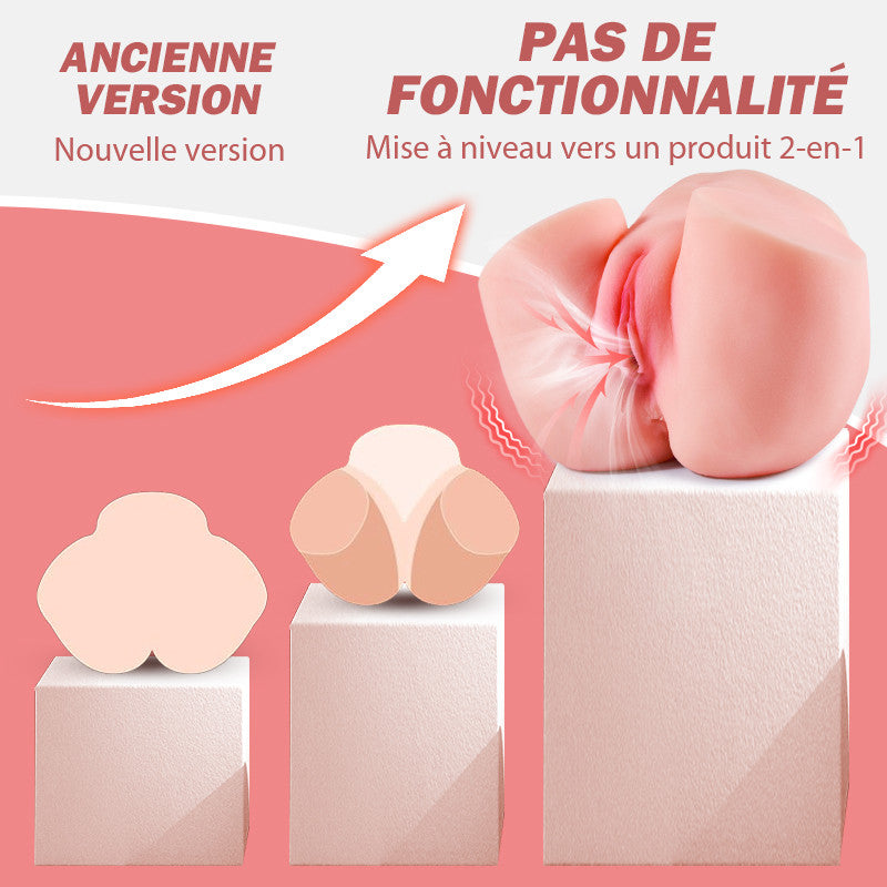 HERA 3 Fréquence Aspiration 6 Fréquence Vibration Poupées sexuelles réalistes