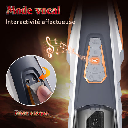 【NOUVEAU】 Masturbateur masculin rotatif Baxter 3 va-et-vient 4 rotations avec mode vocal