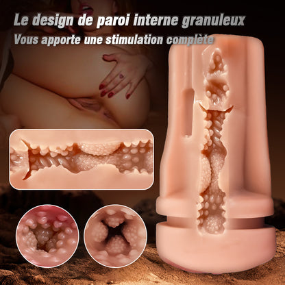 5 Succion 10 Vibration Entrée Vaginale Simulée Masturbateur homme