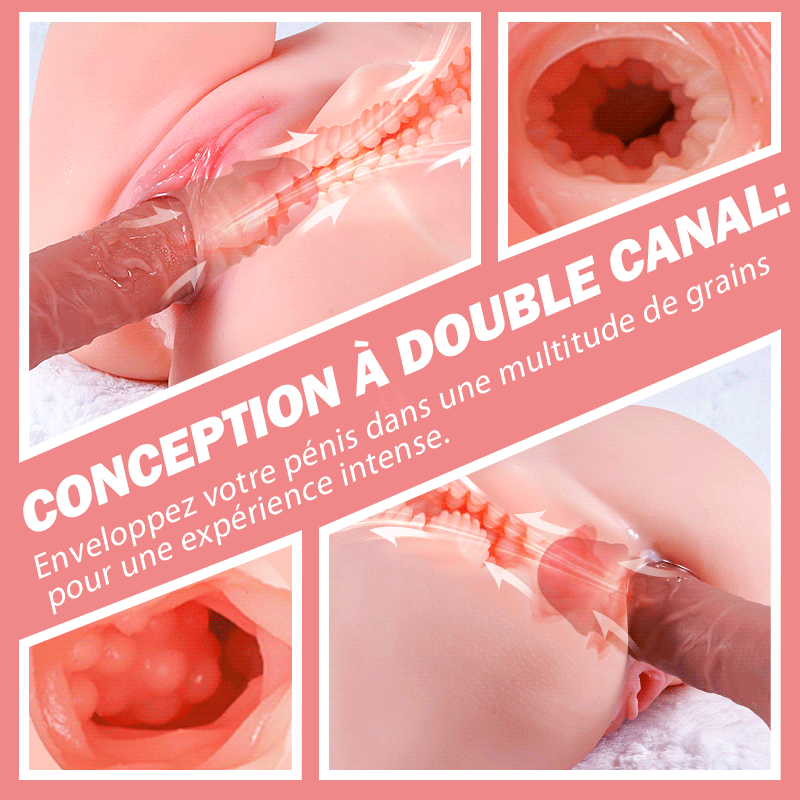 HERA 3 Fréquence Aspiration 6 Fréquence Vibration Poupées sexuelles réalistes