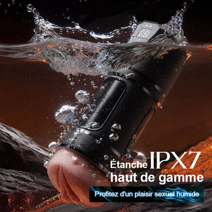 Challenger - 10 Vibrations, 5 Aspirations, Vagin Ultra-Réaliste, Masturbateur Simulé