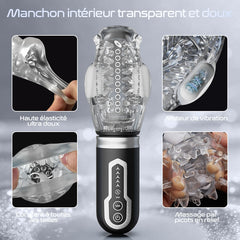 Amber - 7 Vibrant 5 Rotating Thrusting Fellation Masturbateur