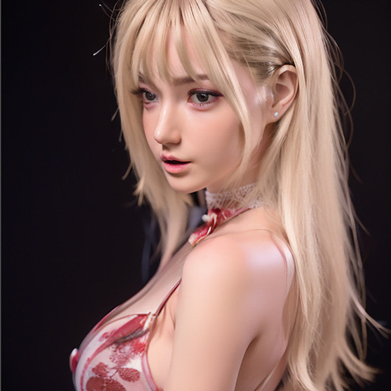 Cherry - Poupée fille blonde aux yeux bruns de 148 cm, le choix ultime pour le sexe 32 kg