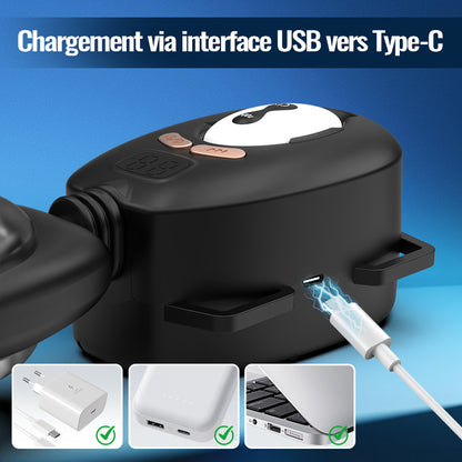 AssistPro-main libre ! 9 Va-et-Viens 9 Vibration Masturbateur portable