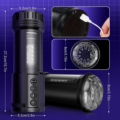 PIONNIER 3 en 1 Masturbateur cup