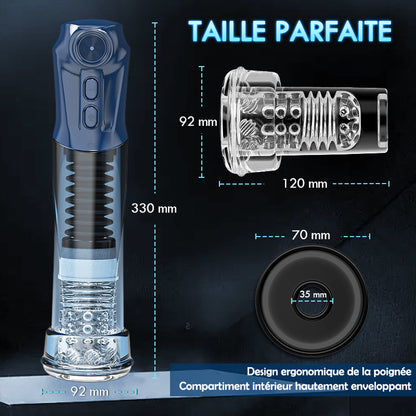 【HOT】Arousa - Pompe à pénis d'agrandissement efficace pour hommes avec aspiration sous vide et vibration