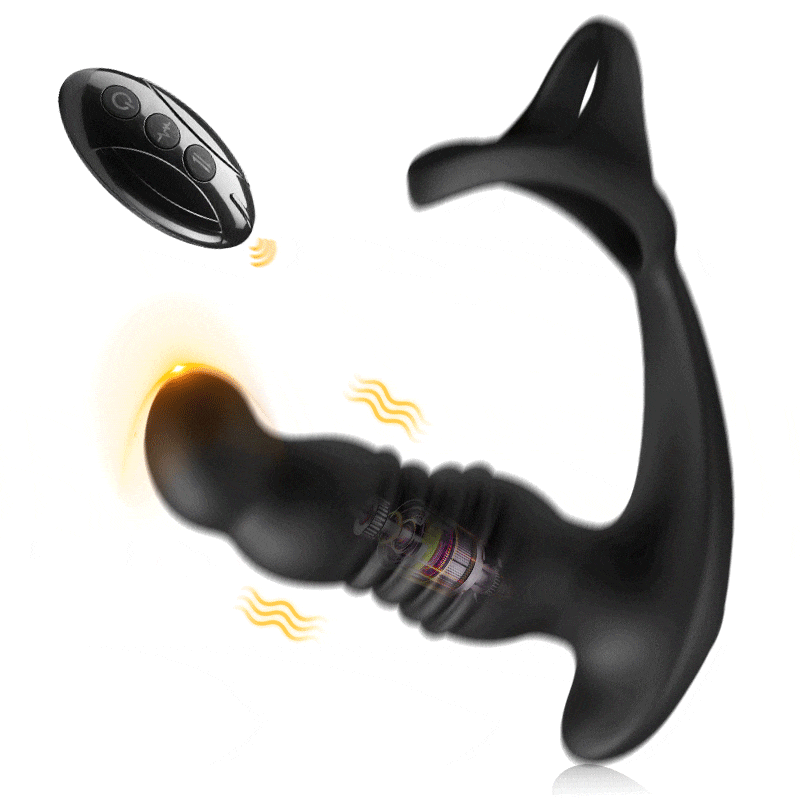Queue de Baleine Télescopique et Vibration avec cockring