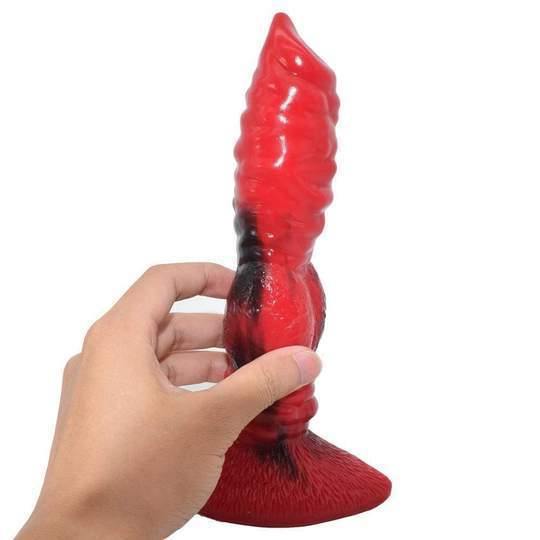 Gode de berger Masturbation Gode Doux Rouge Noir YOCY