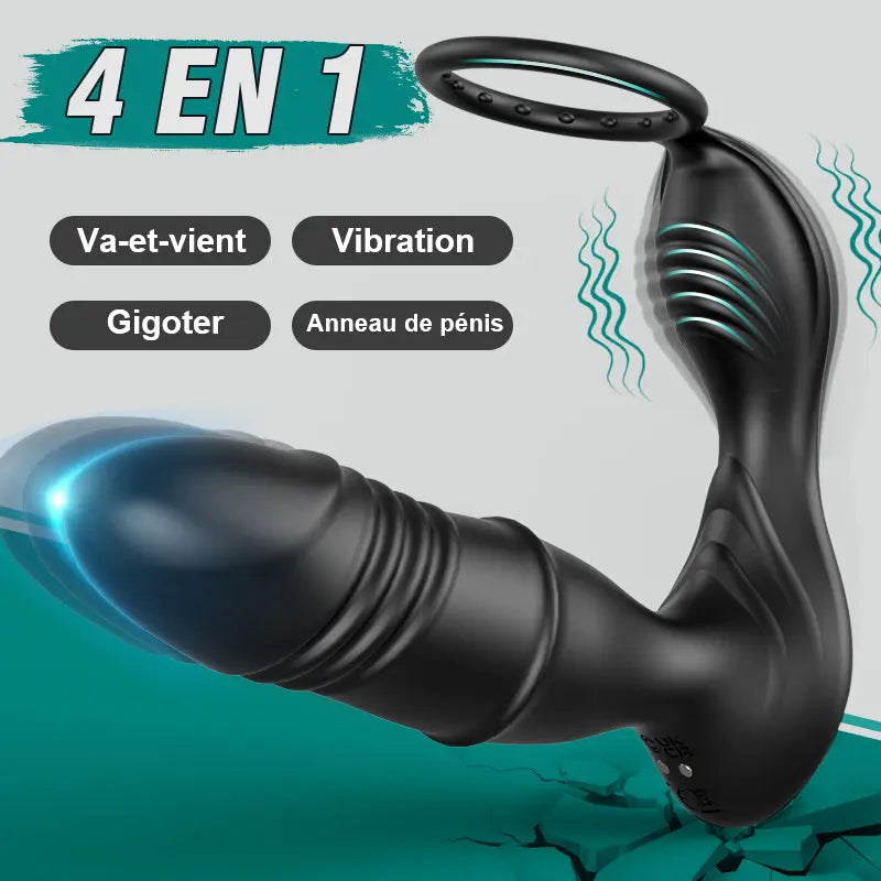 MURPHY Stimulateur de Prostate va-et-vient et vibration App-commande Acmejoy