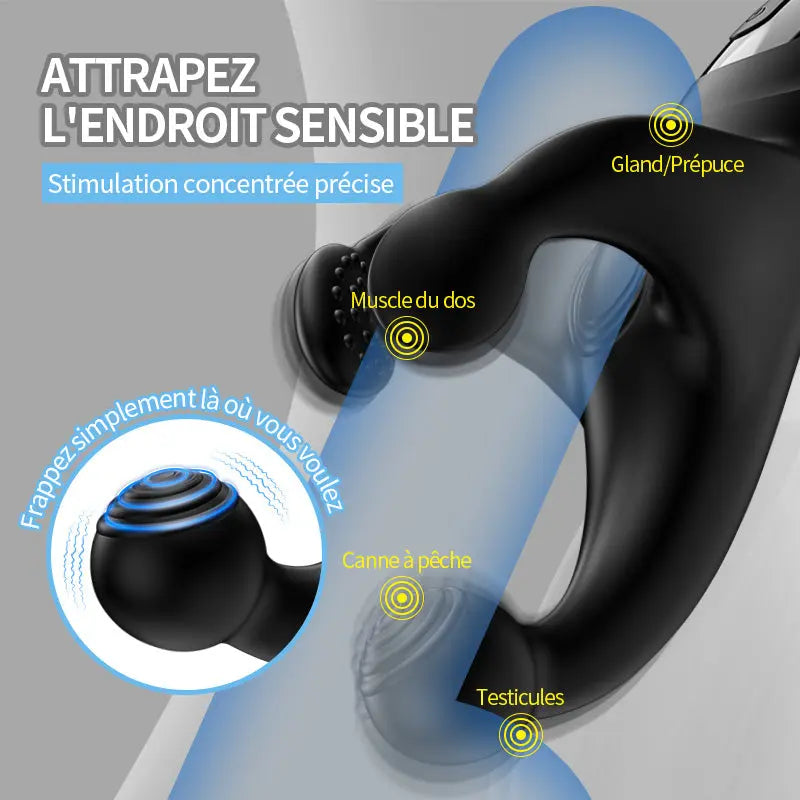 Masturbateur cup Entraîneur de gland retarder l'éjaculation Acmejoy