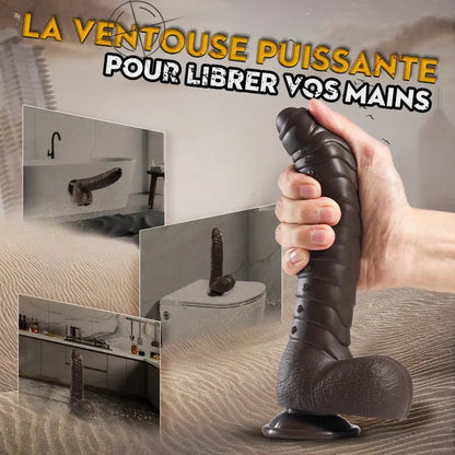 PANGOLIN 3 EN 1 Gode Anal Vaginal 4*18 CM grand dildo Acmejoy
